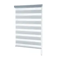 Persiana Double Vision Cinza - 1,30m x 2,60m