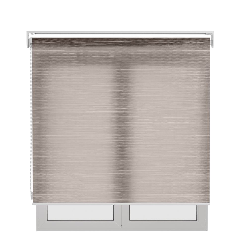 Persiana Rolo Translucida Marrom - 1,20m x 1,20m