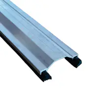 Perfil Trapezio Natural - 4,00m + 8m de gaxeta epdm
