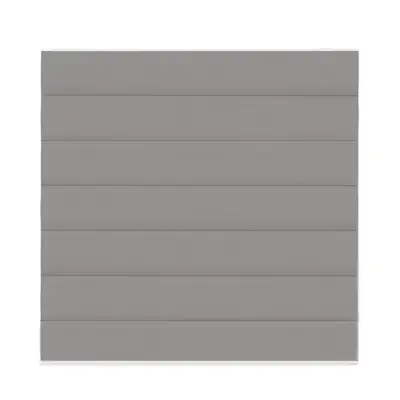 Persiana Romana Blackout Cinza - 1,20m x 1,20m