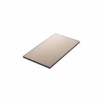 Chapa de Policarbonato Compacto Bronze 3mm - 2,00m x 3,00m - Importado