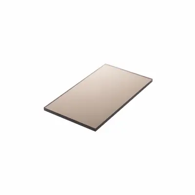 Foto: Chapa de Policarbonato Compacto Bronze 3mm - 2,00m x 6,00m - Importado