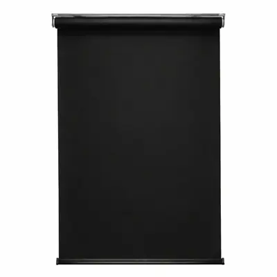 Persiana Rolo Blackout Pinpoint Preta - 1,20m x 1,70m