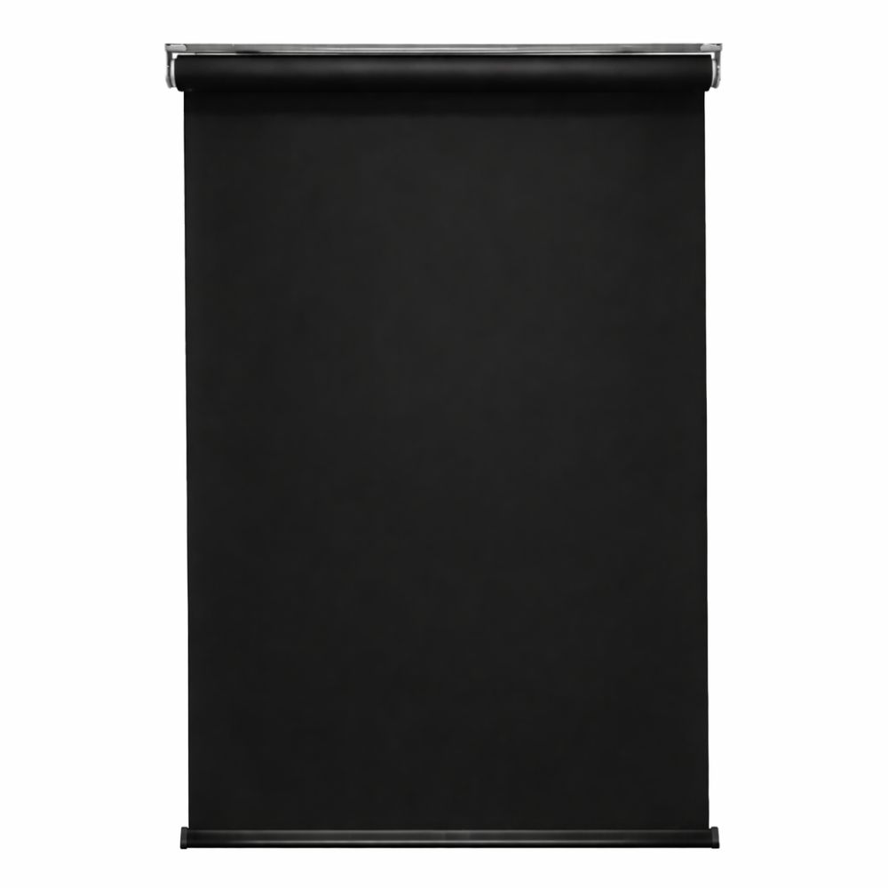 Persiana Rolo Blackout Pinpoint Preta - 2,40m x 2,00m