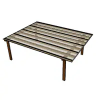kit Policarbonato Branco 4mm 4,00m x 4,00m - Perfis Naturais