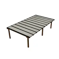 Kit Policarbonato Branco Refletivo 6mm 7,00m X 6,00m - Perfis Naturais