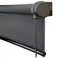 Persiana Rolo Screen 3% Preto - 1,00m x 2,90m