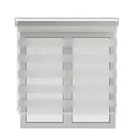 Persiana Double Vision Off White - sob medida