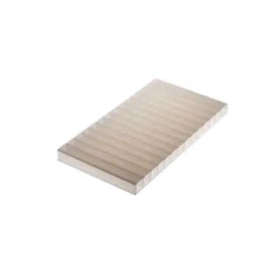 Chapa de Policarbonato Alveolar Branco Refletivo 10mm - 2,10m x 6,00m - SABIC
