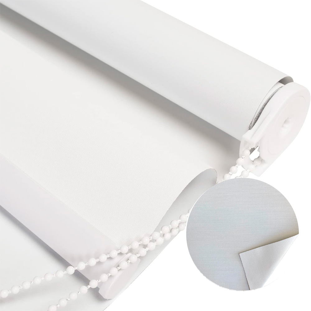 Foto: Persiana Rolo Blackout Branca - 1,00m x 2,30m