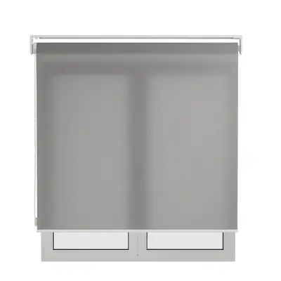 Persiana Rolo Tela Solar 3% Cinza - 2,00m x 1,50m