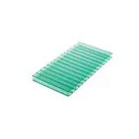 Chapa de Policarbonato Alveolar Verde 6mm - 2,10m x 3,00m - Polygal
