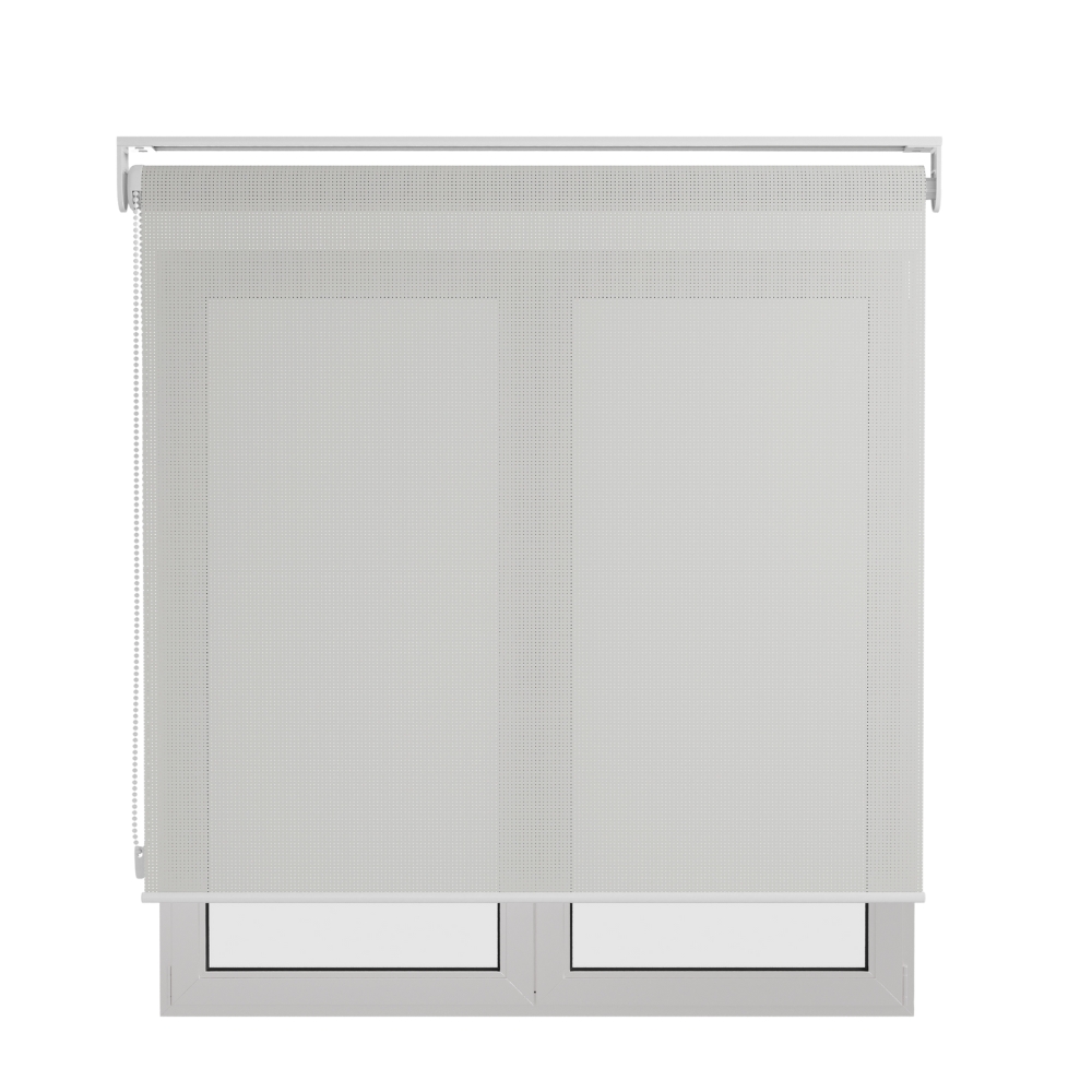 Foto: Persiana Rolo Screen 3% Branco - 1,10m x 1,30m