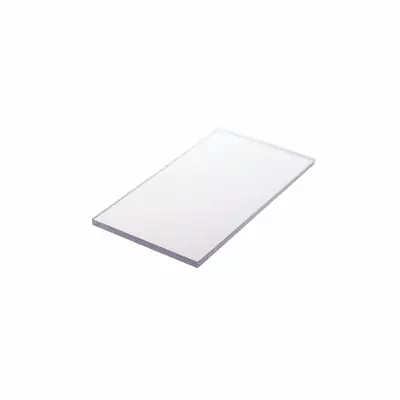 Chapa de Policarbonato Compacto Cristal 6mm - 2,05m x 6,00m -  c/ UV 2 Lados - Lexan