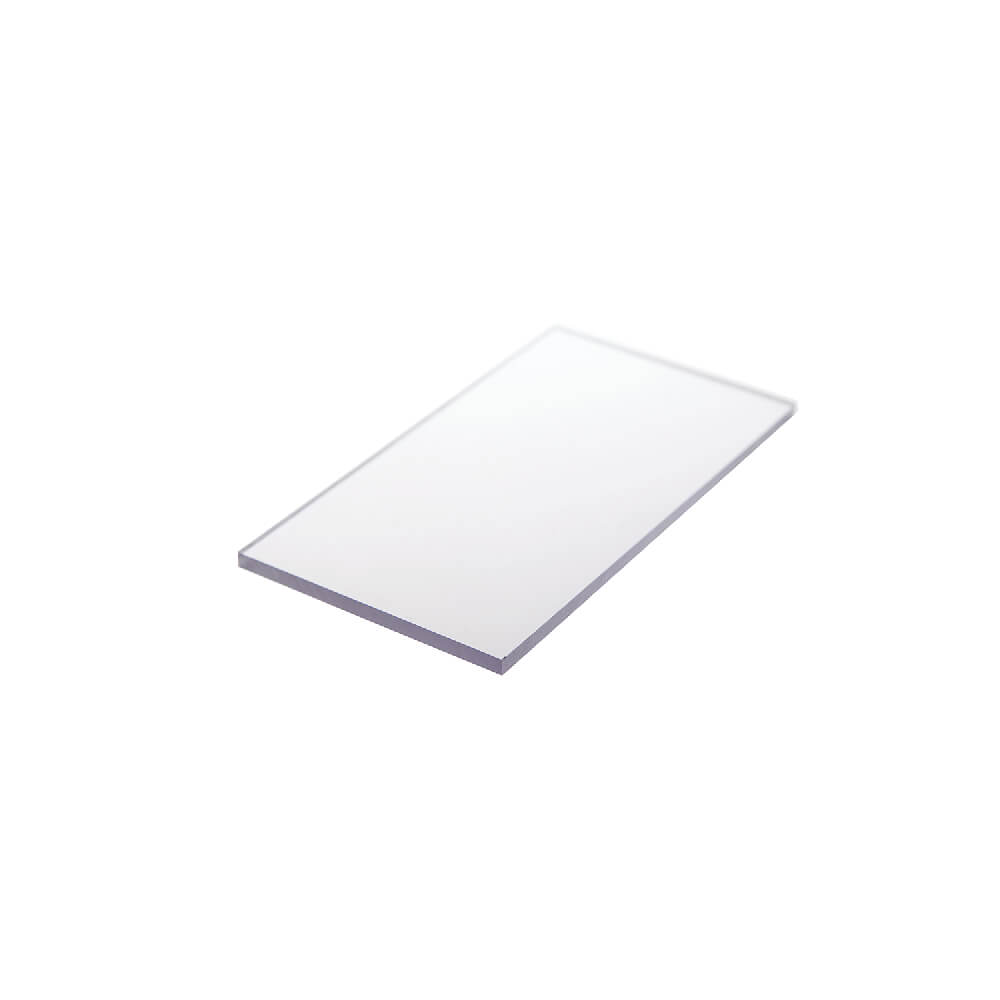 Foto: Chapa de Policarbonato Compacto Cristal 6mm - 2,05m x 3,00m - c/ UV 2 Lados - Lexan