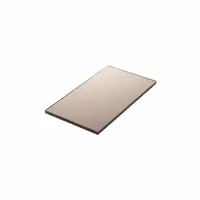 Chapa de Policarbonato Compacto Bronze 3mm - 2,05m x 3,00m - Lexan SABIC