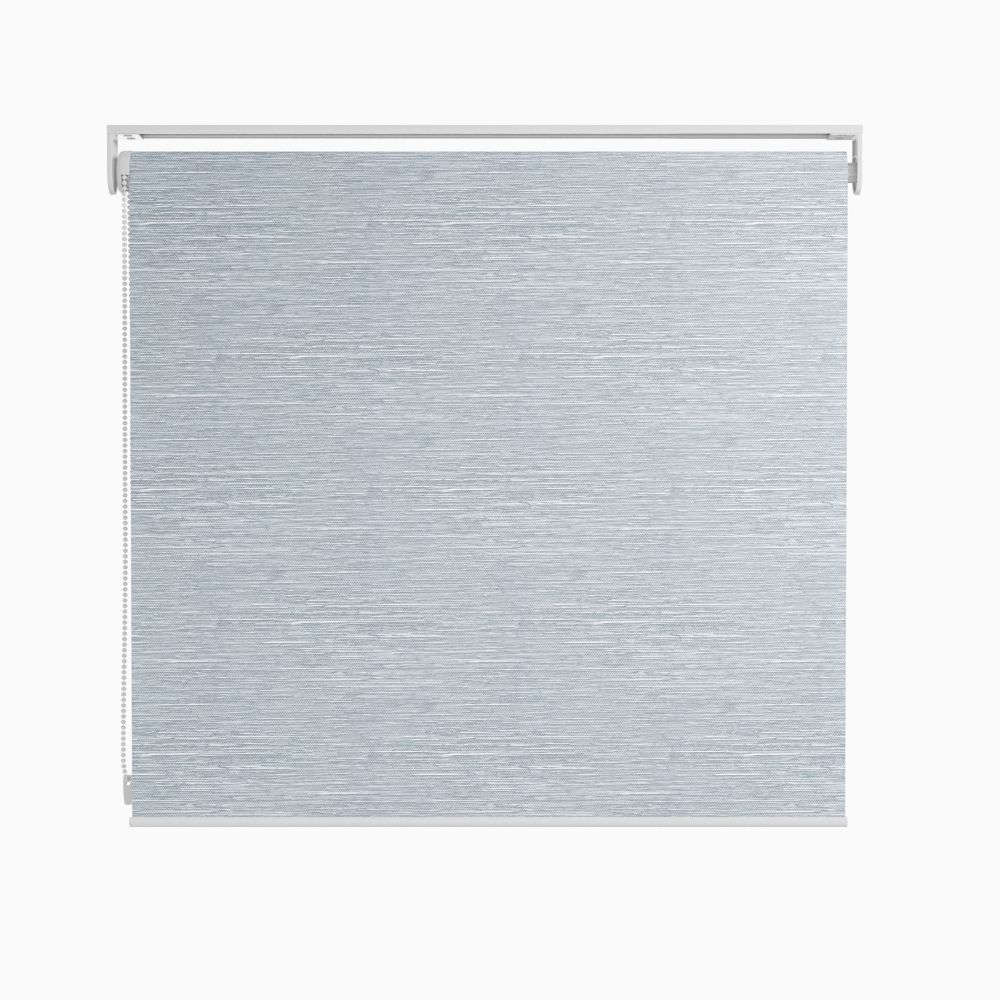 Persiana Rolo Blackout Cinza Napolis - 1,33m x 1,26m
