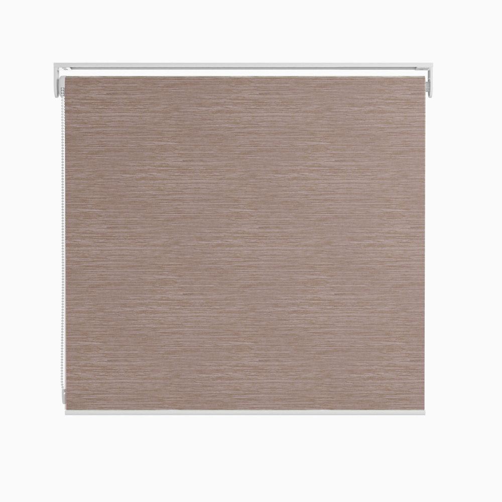 Persiana Rolo Blackout Marrom Napolis - 1,27m x 1,23m
