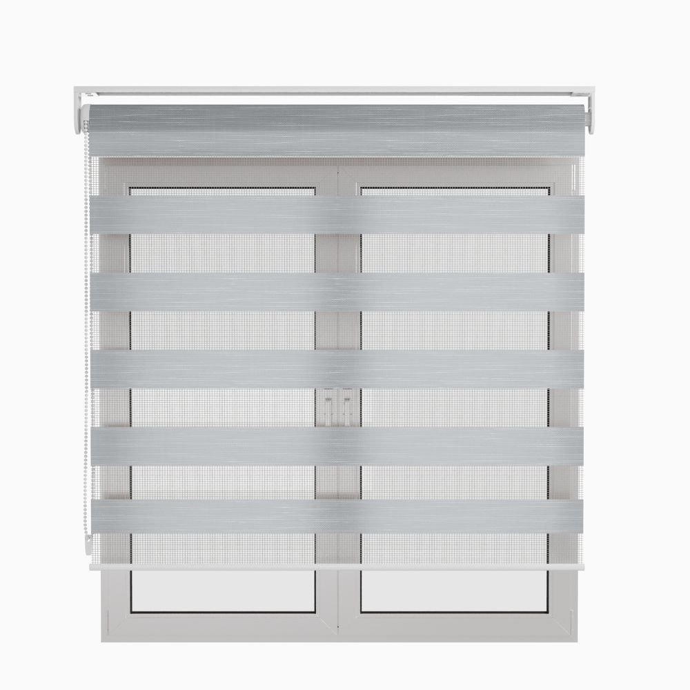 Foto: Persiana Double Vision Cinza 1,20m x 2,00m