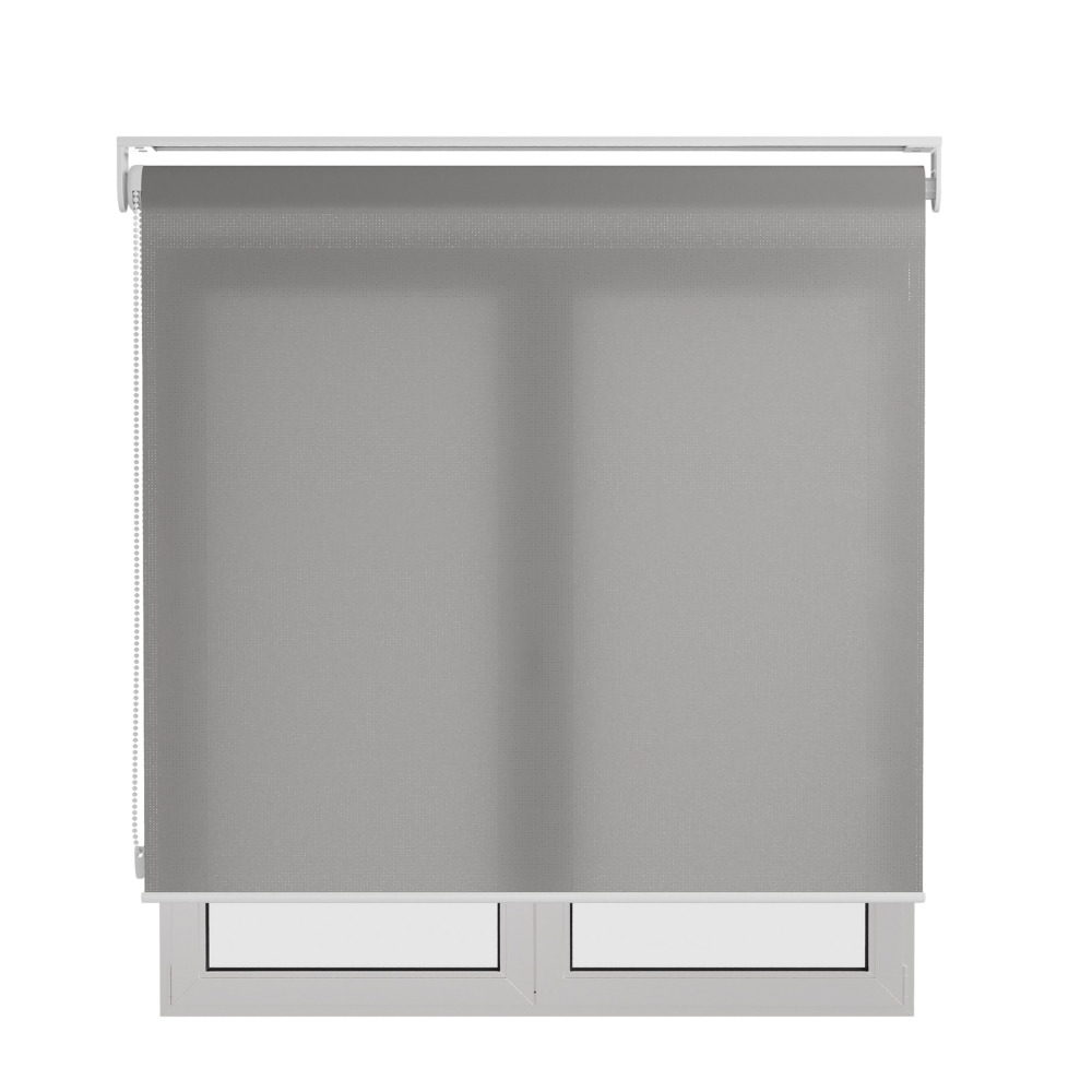 Foto: Persiana Rolo Tela Solar 5% Cinza - sob medida