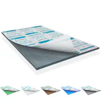 Chapa de Policarbonato Alveolar Cinza Refletivo 6mm - 2,10m x 6,00m - SABIC