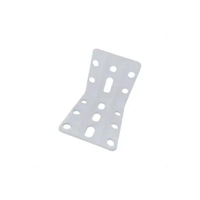 Foto: suporte L branco - 4x8 p/ instalação teto persiana