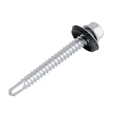 Foto: Parafuso Auto Brocante p/ Metal Ponta Broca - 5,5 X 2 (grande) 100 uni kit