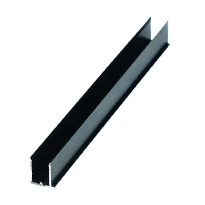 Perfil U 4mm Bronze - 1,00m