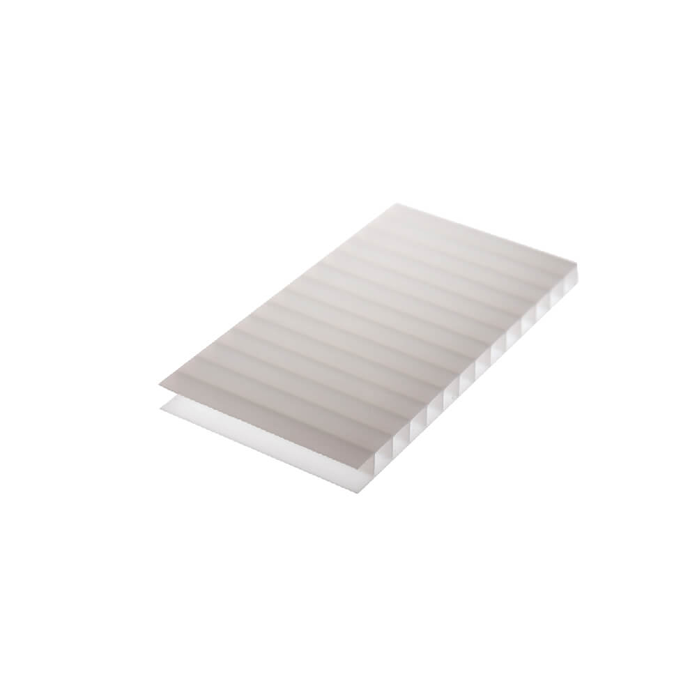 Chapa de Policarbonato Alveolar Branco 10mm - 2,10m x 6,00m - Polygal