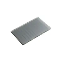 Chapa de Policarbonato Alveolar Cinza Refletivo 10mm - 2,10m x 6,00m - Importado